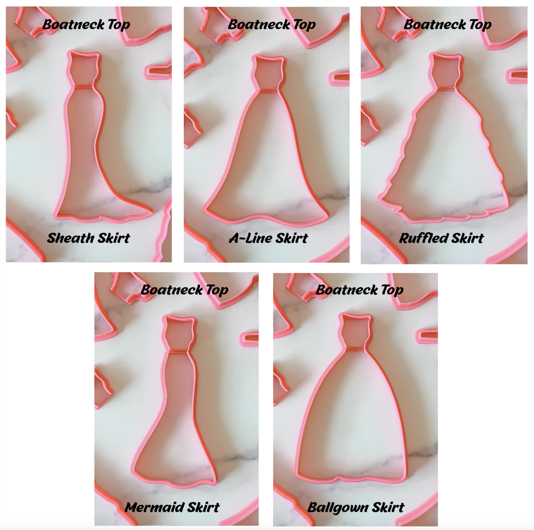 Wedding Dress Cookie Cutters - Etsy